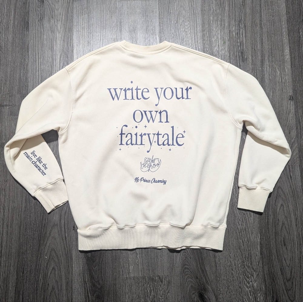 No Prince Charming Write Your Own Fairytale Sweater